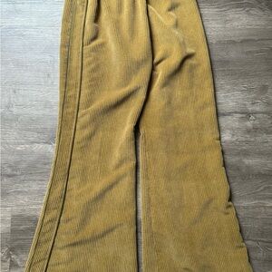 Urban Outfitters Green Flare Corduroy Pants